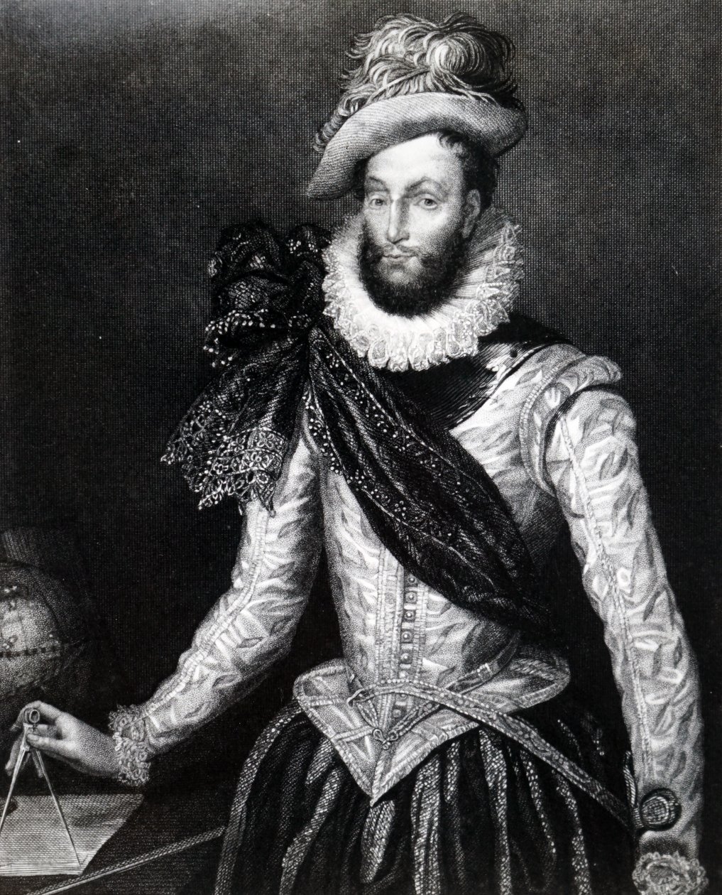 Walter Raleigh. by Unbekannt