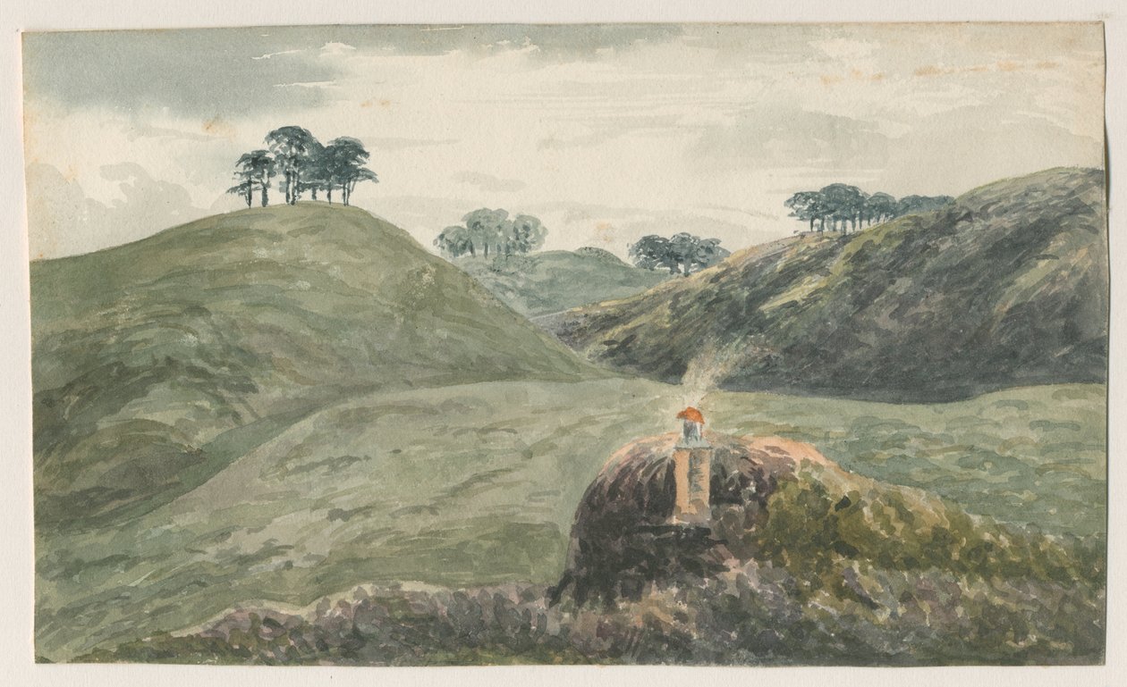 Walton-on-the-Hill - Cannock Chase: sulu boya ve [?19th Century] by Unbekannt