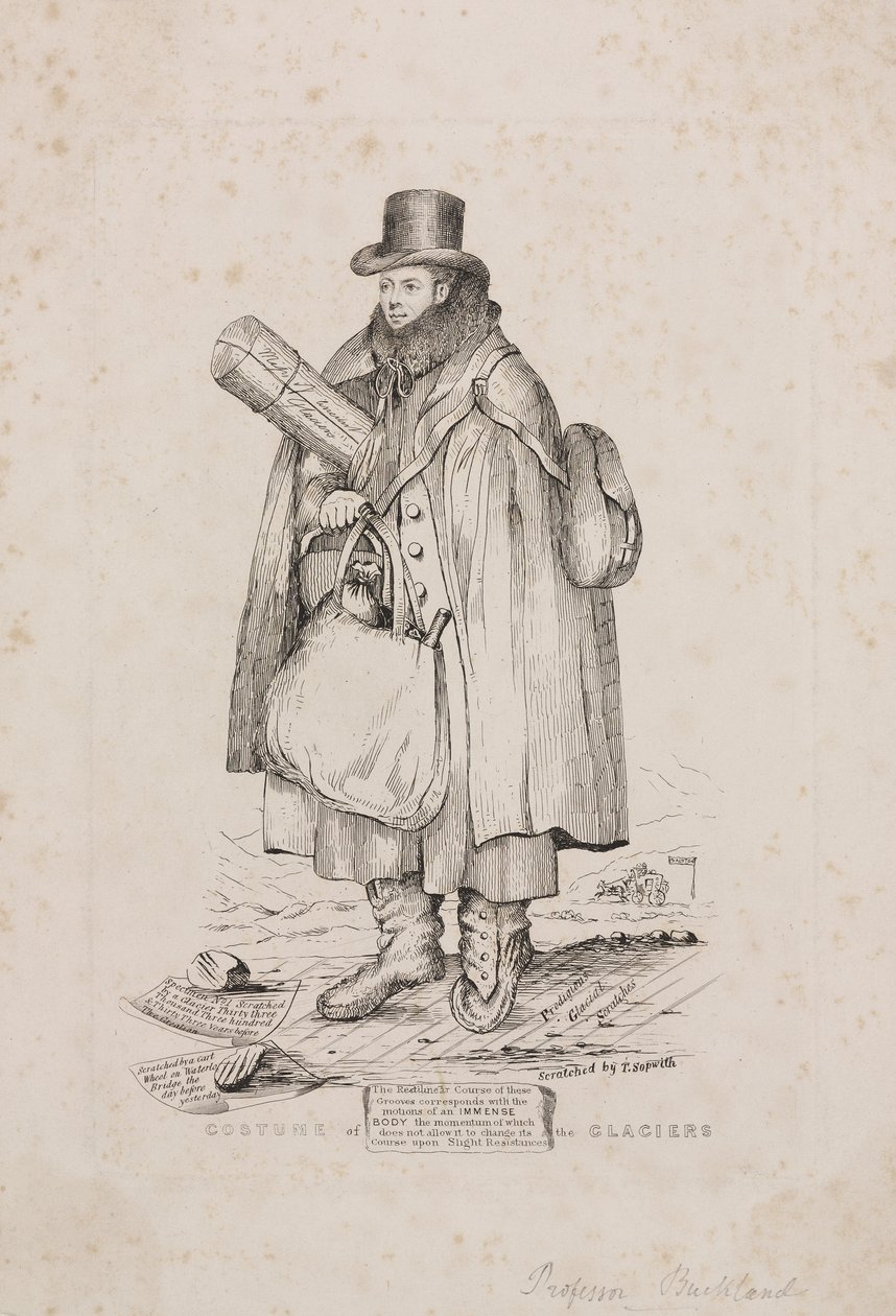 William Buckland, jeolog, 19. yüzyılın başlarında by Unbekannt