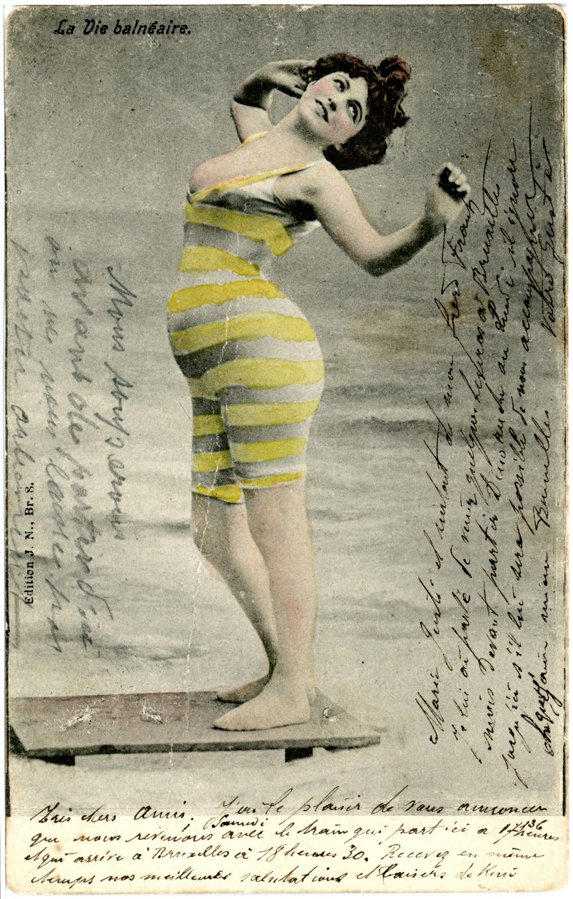 Mayo giyen kadın, c. 1900