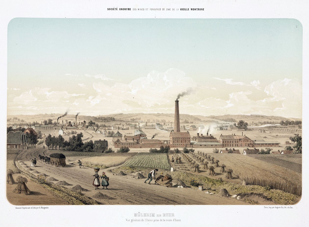 Çinko, Mulheim an der Ruhr, Almanya