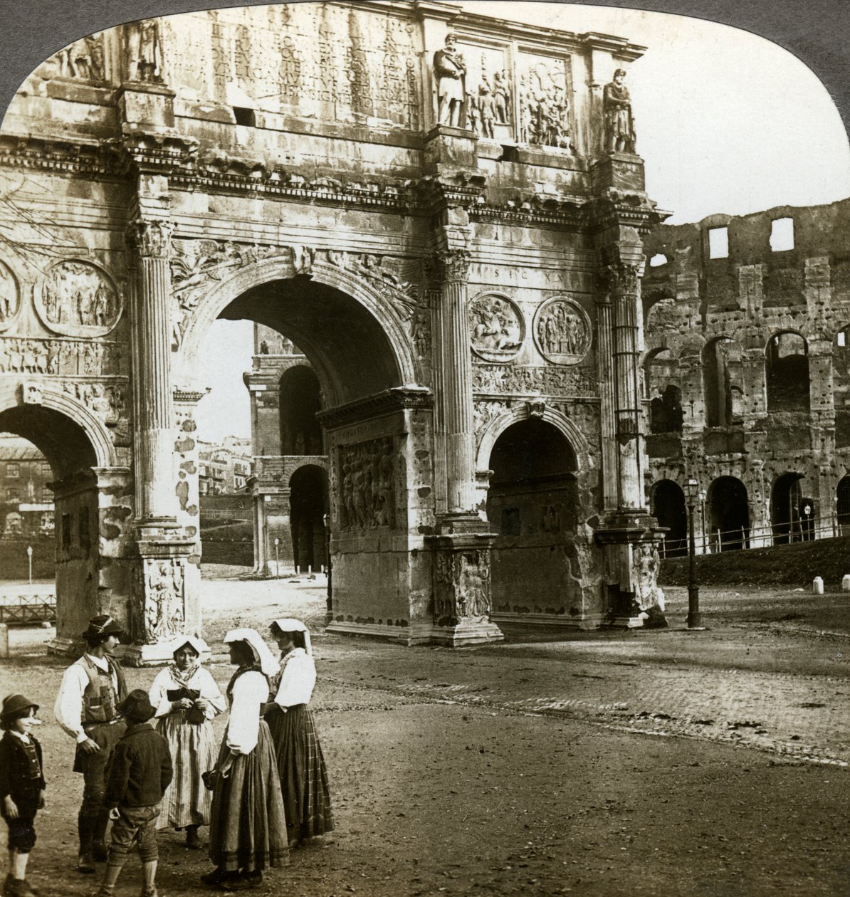 Konstantin Kemeri, Roma, İtalya. by Underwood and Underwood