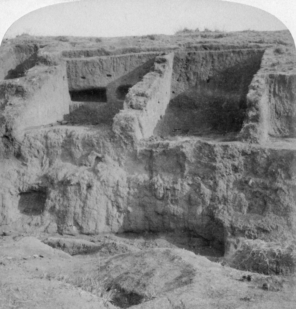Boer Çukuru, Tugela Nehri, Güney Afrika, 1901 by Underwood and Underwood