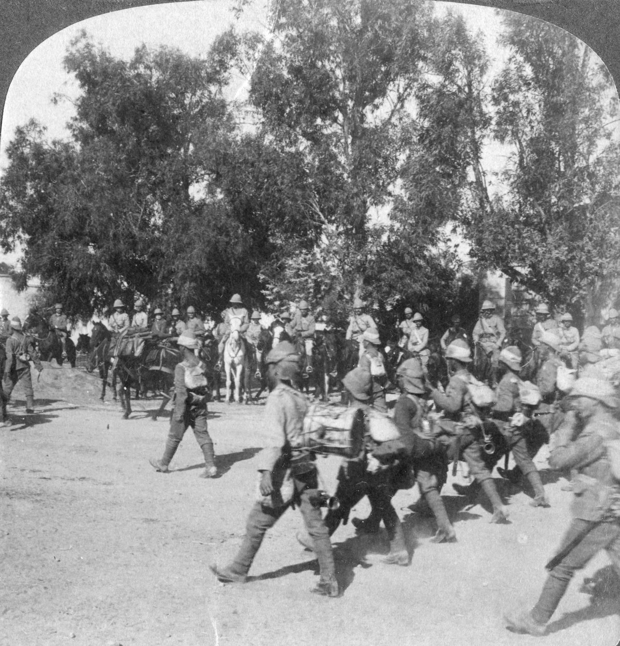 İngiliz komutanlar Kroonstadt, Güney Afrika, Boer Savaşı, 1901