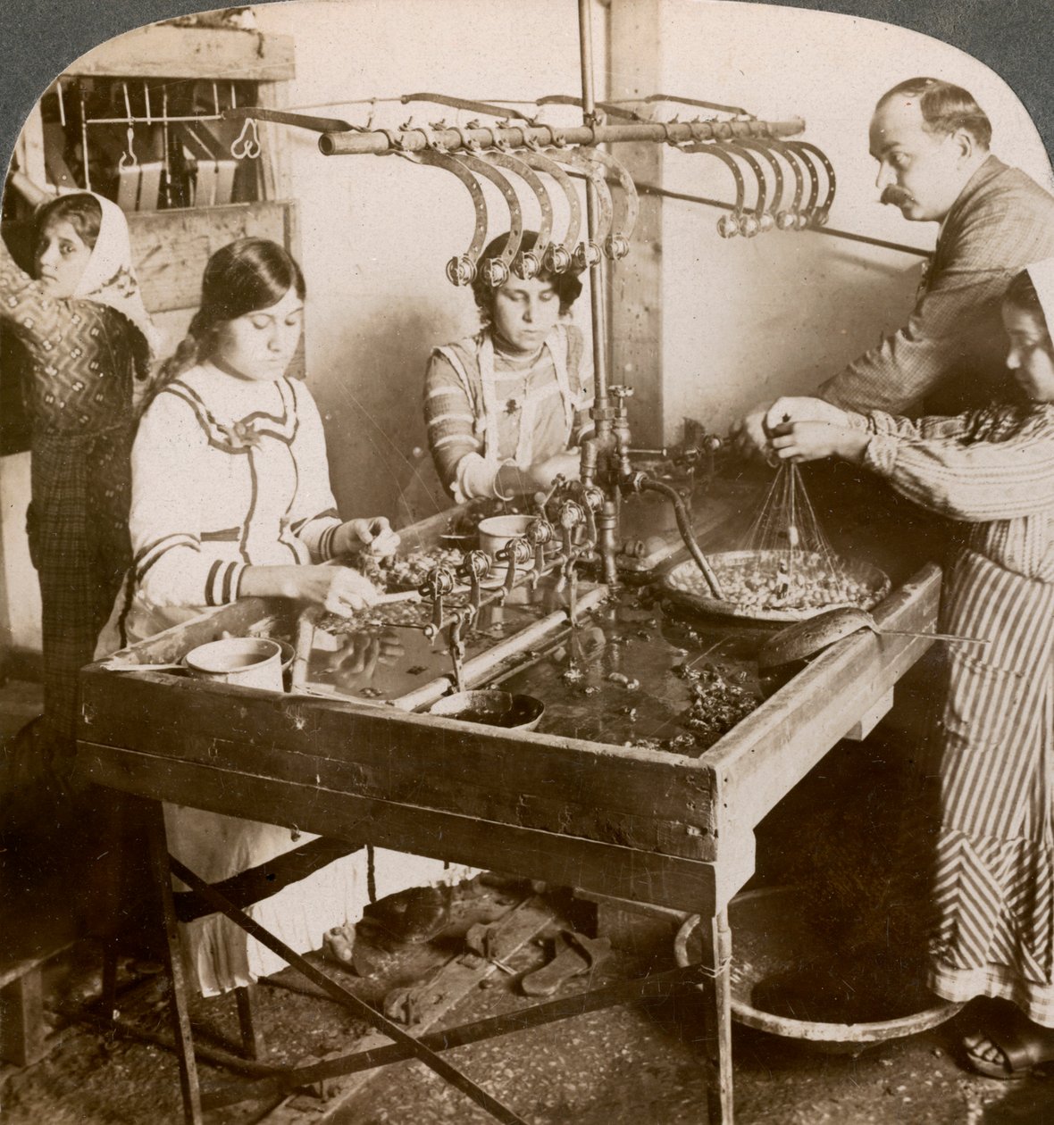 İpek üretimi, Suriye, 1900