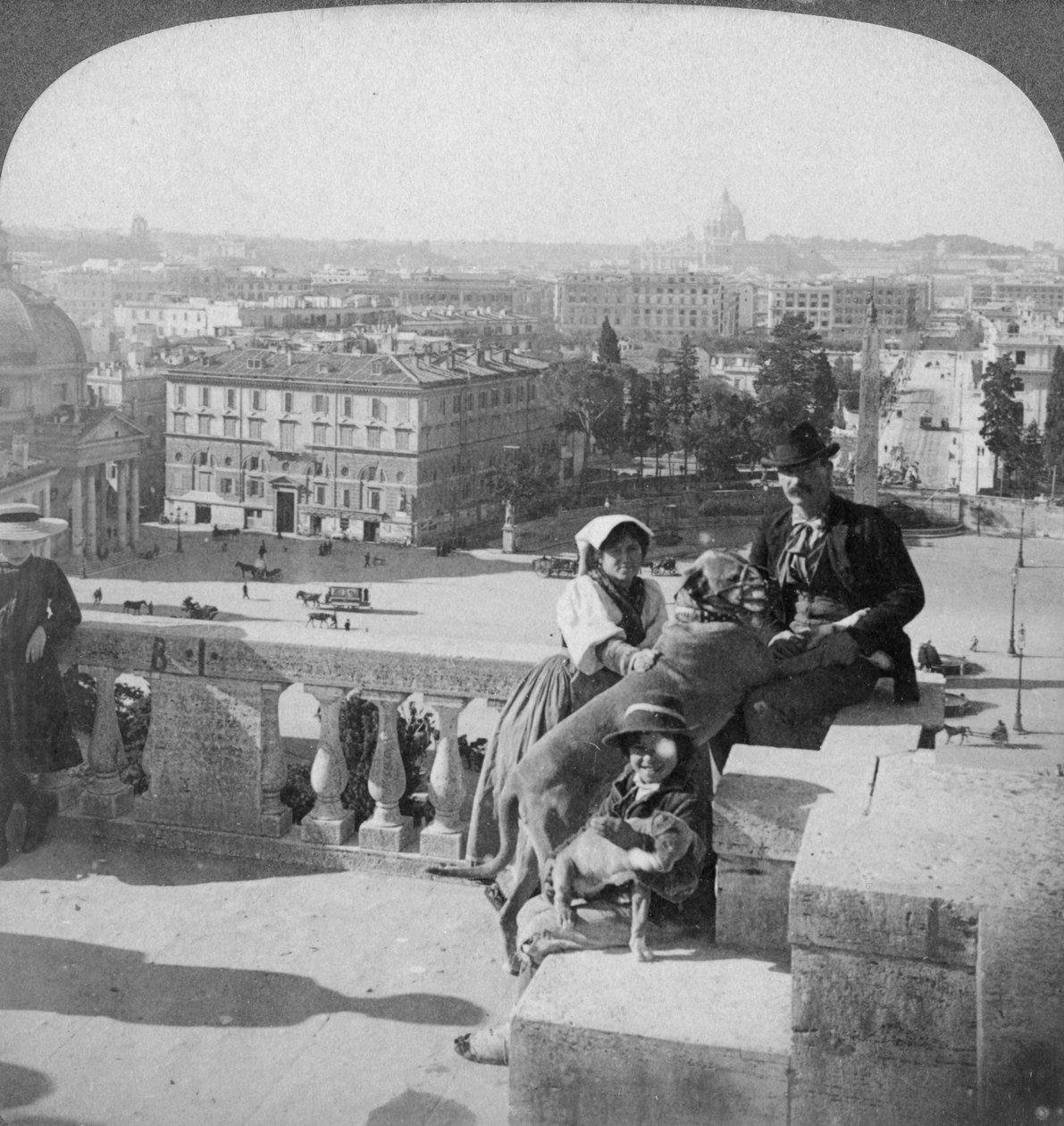 Roma, İtalya, 1905. by Underwood and Underwood