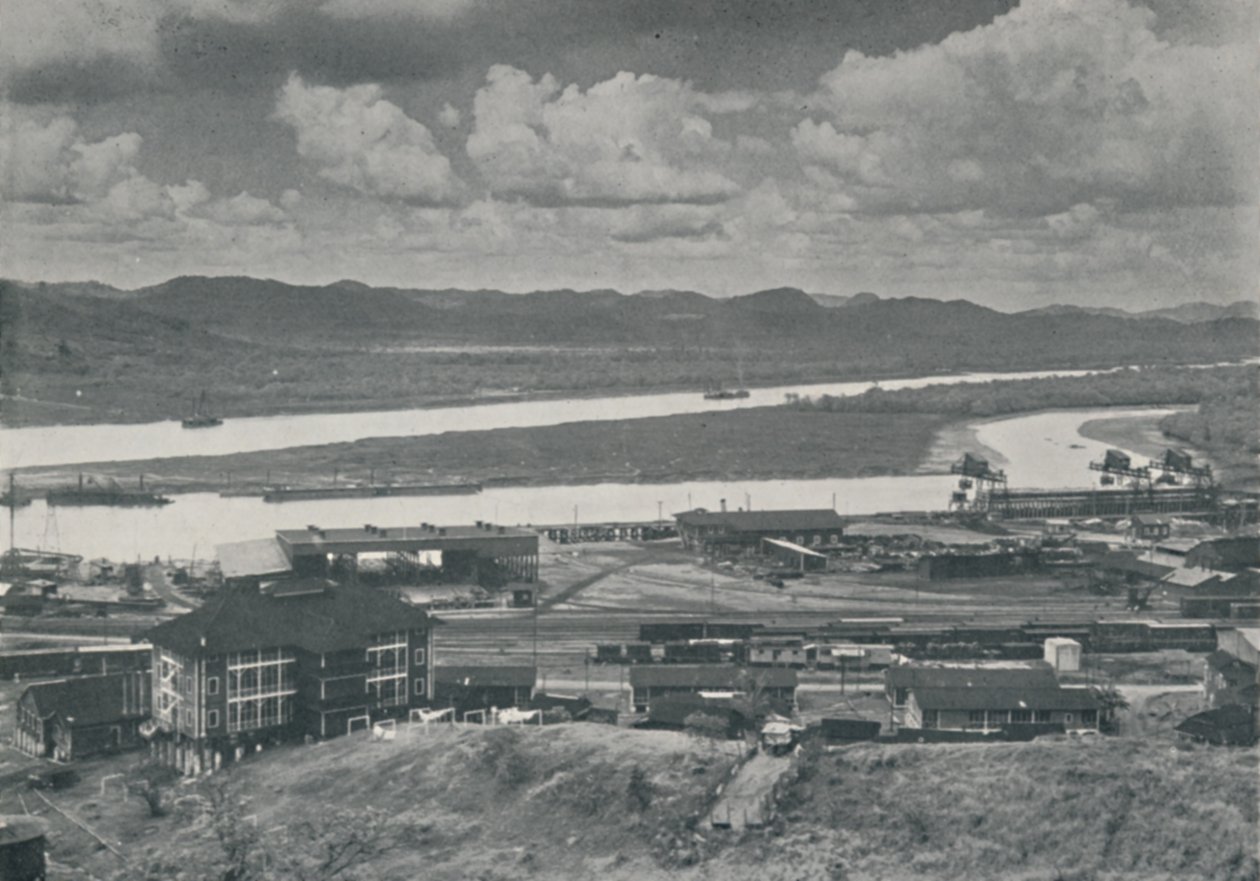 Panama Kanalı, 1916 by Underwood and Underwood
