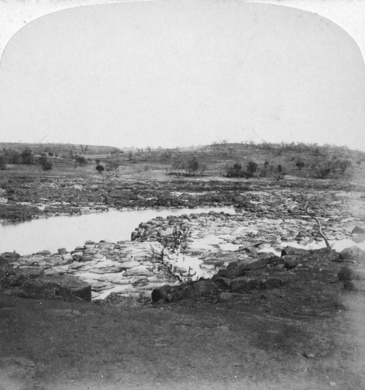 Tugela Nehri, Natal, Güney Afrika, Boer Savaşı, 1901 by Underwood and Underwood