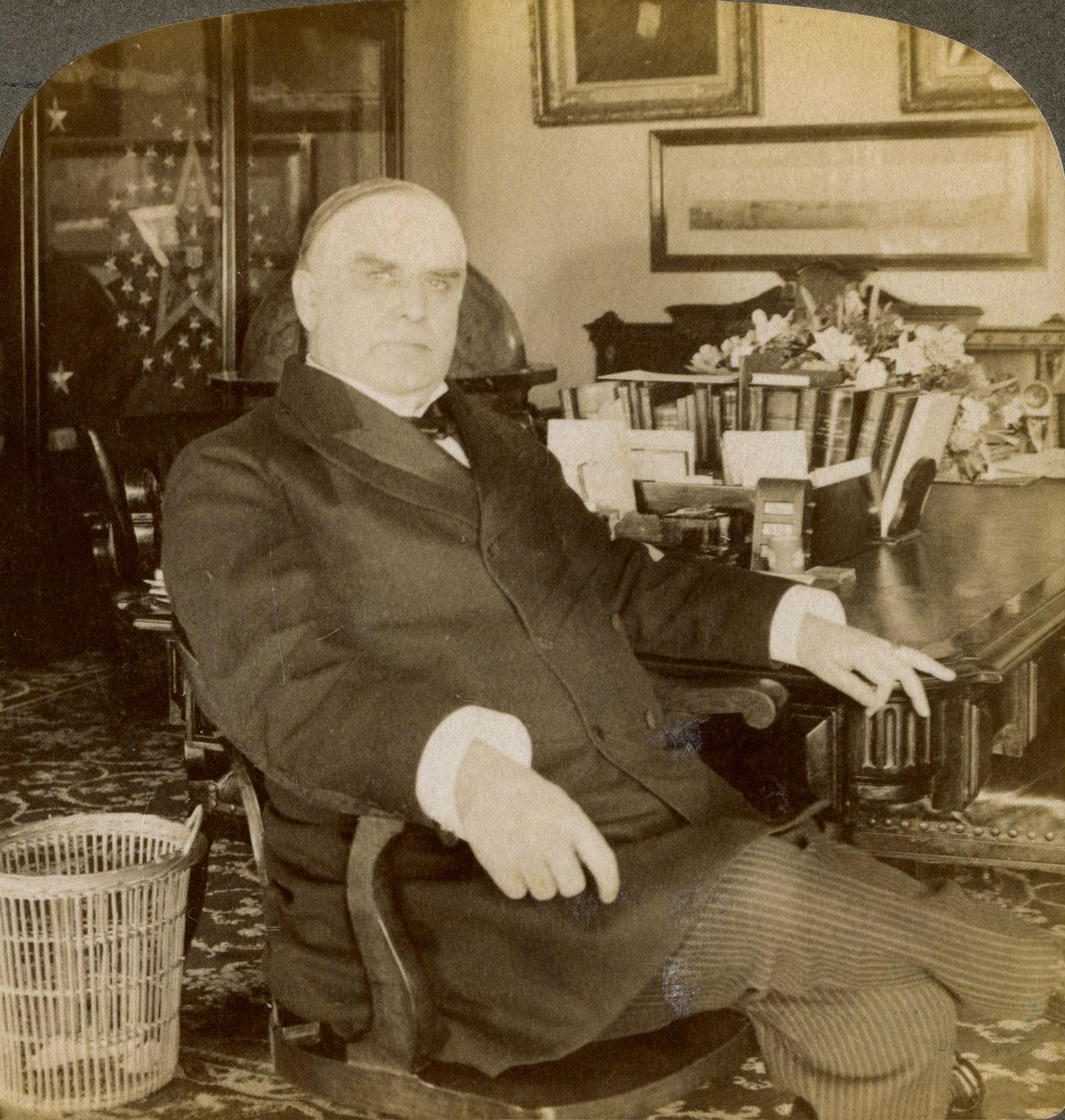 William McKinley, 25. Amerika Birleşik Devletleri Başkanı, 1900 by Underwood and Underwood