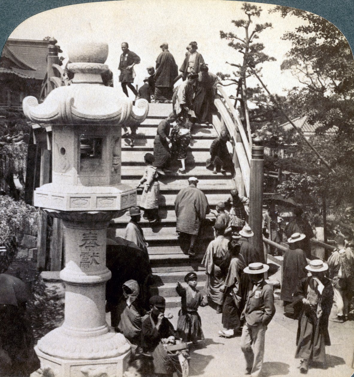 İbadet edenler, kuzeye, Tokyo, Japonya