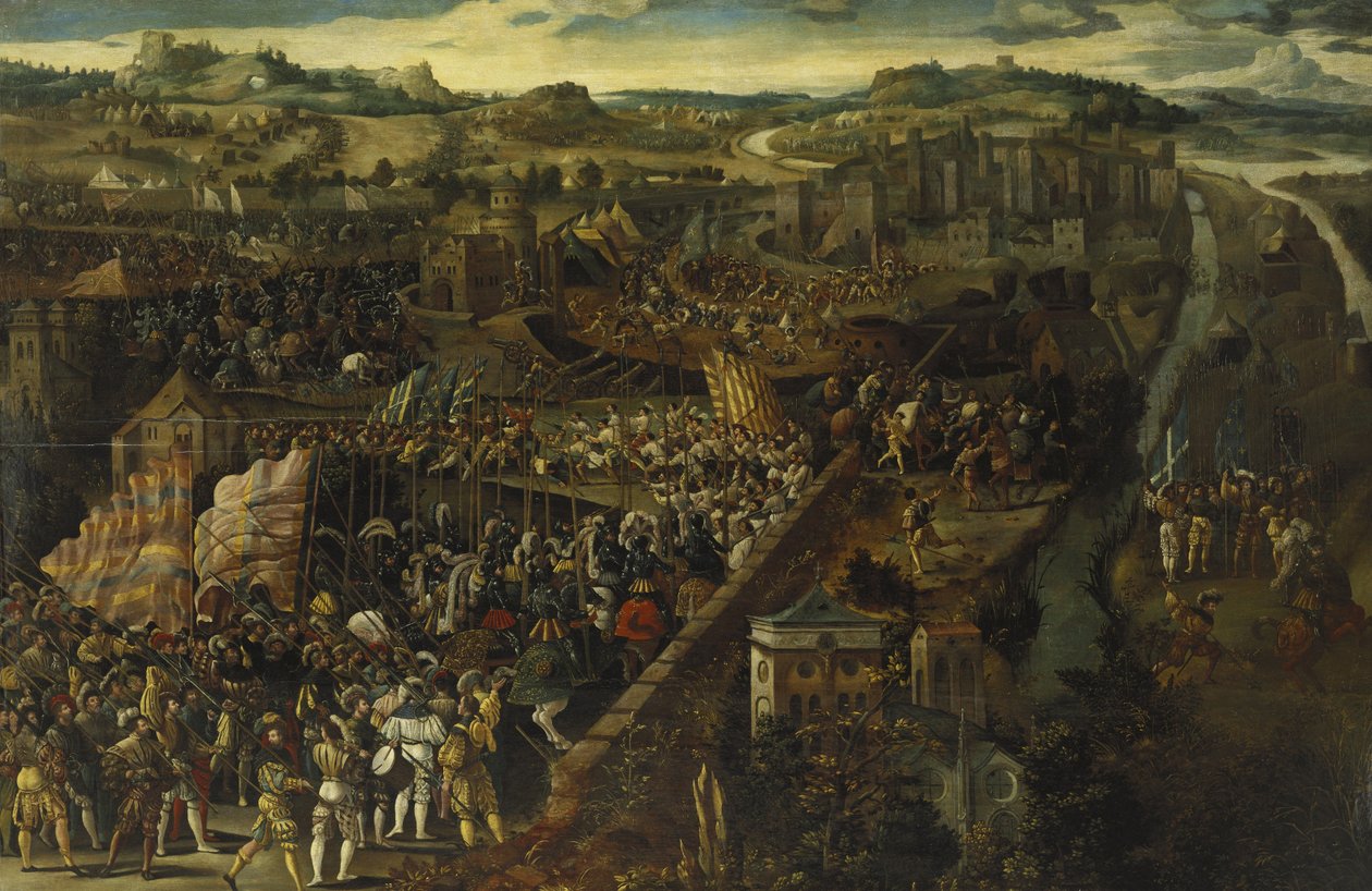 Pavia Savaşı by Unknown