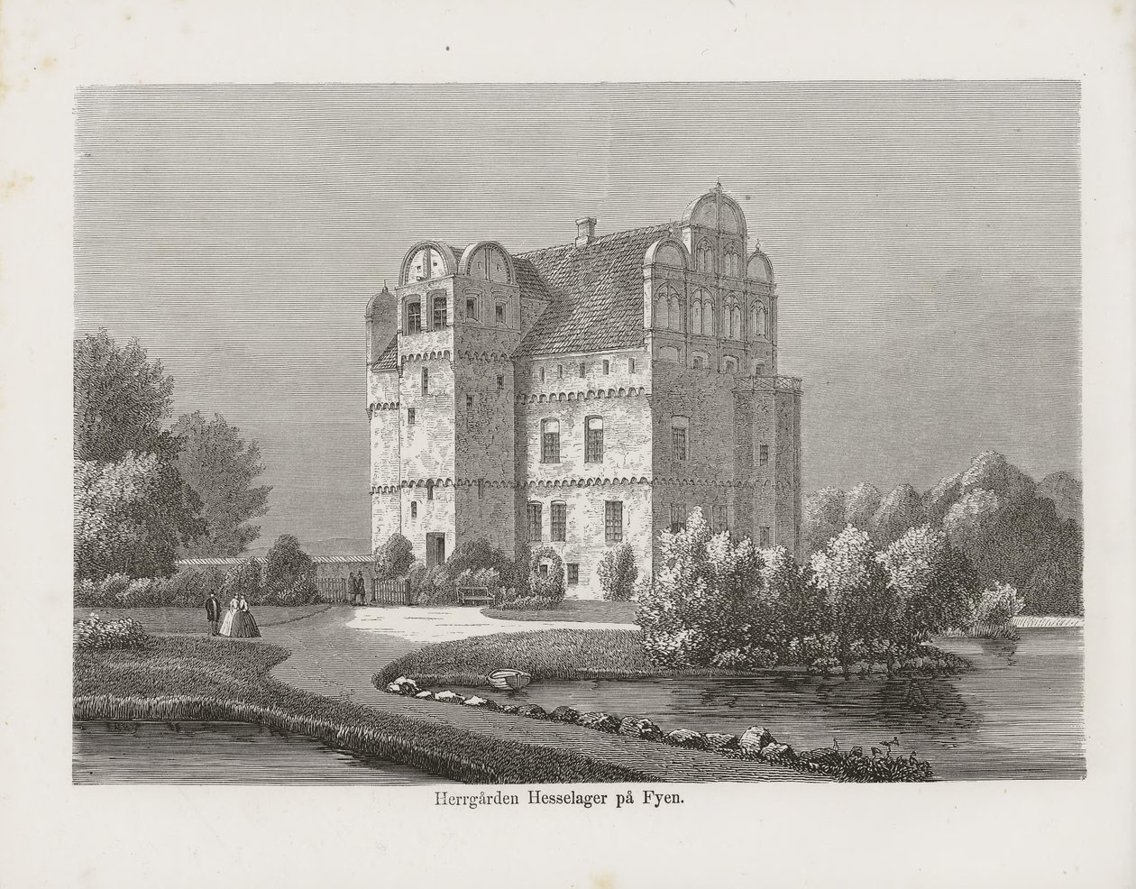 Bilinmeyen yazar tarafından Nordiska taflor kitabından alınan ve Albert Bonnier tarafından yayınlanan illüstrasyon (bkz., 1867) by Unknown