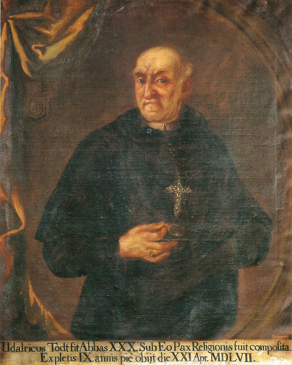 30. başrahip Ulrich Todt by Unknown