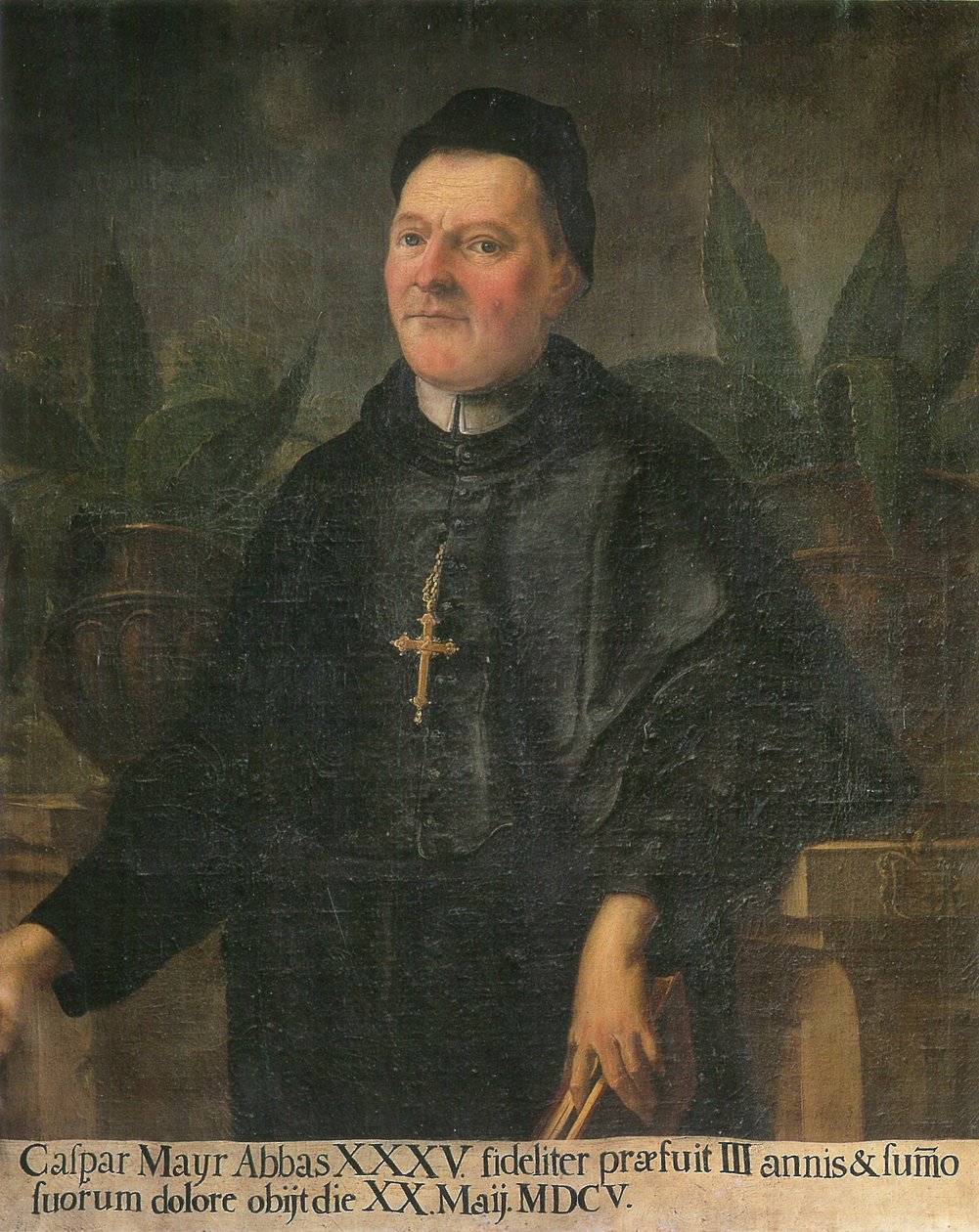 35. başrahip Kaspar Mayer by Unknown