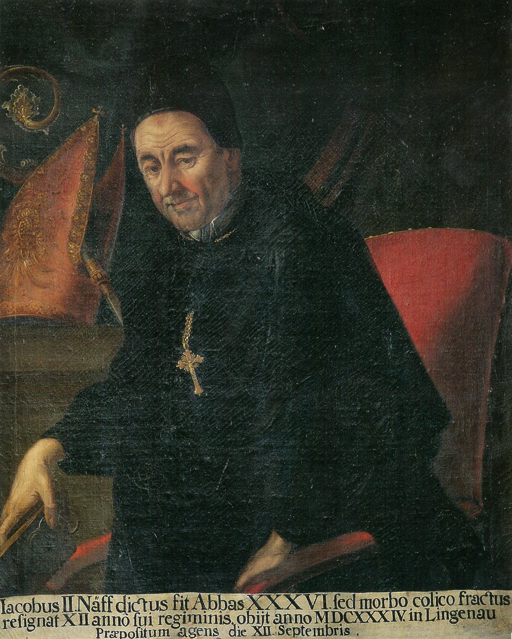 36. başrahip Jakob Naeff by Unknown