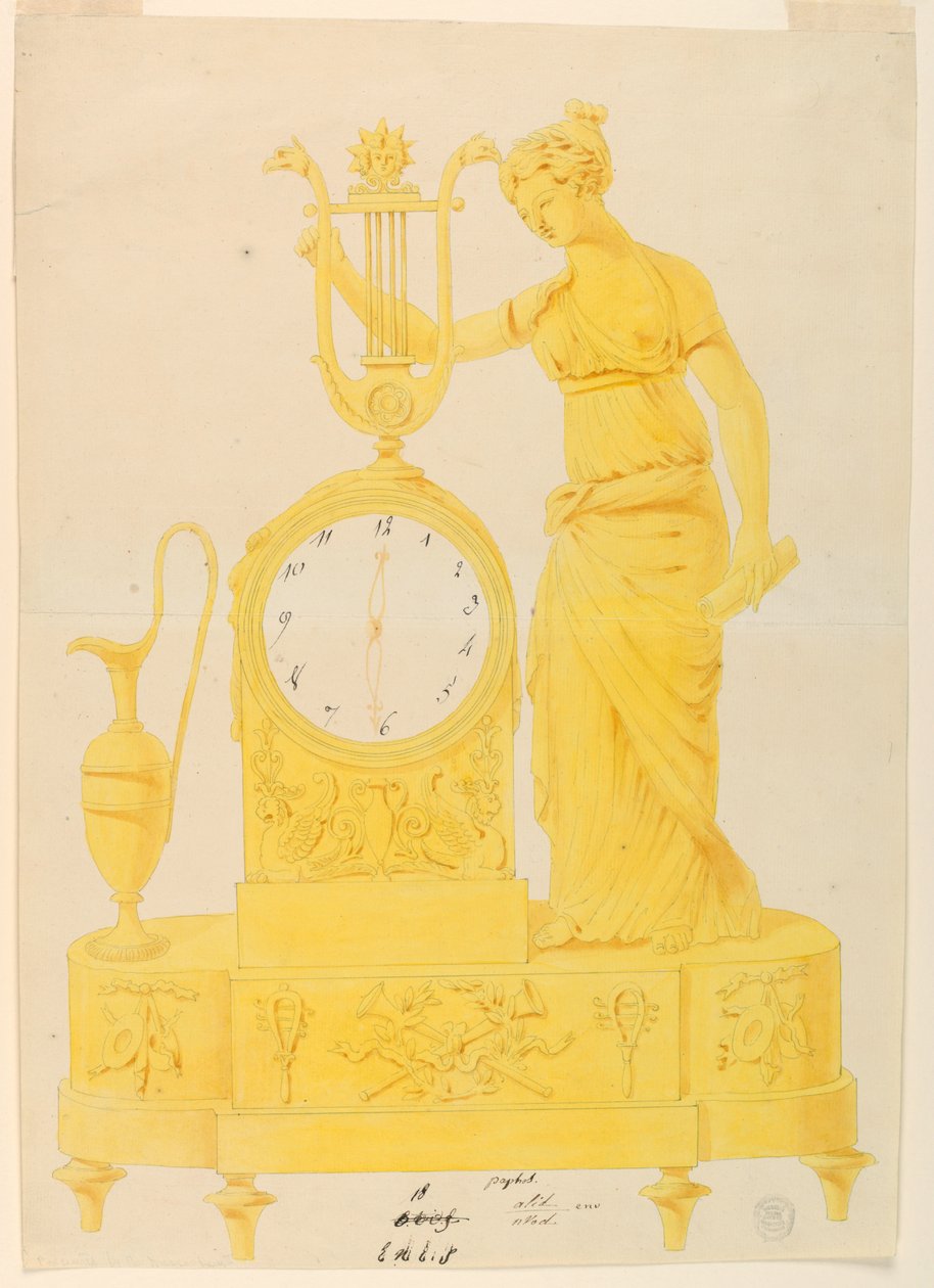 Bir saat için tasarım by Unknown