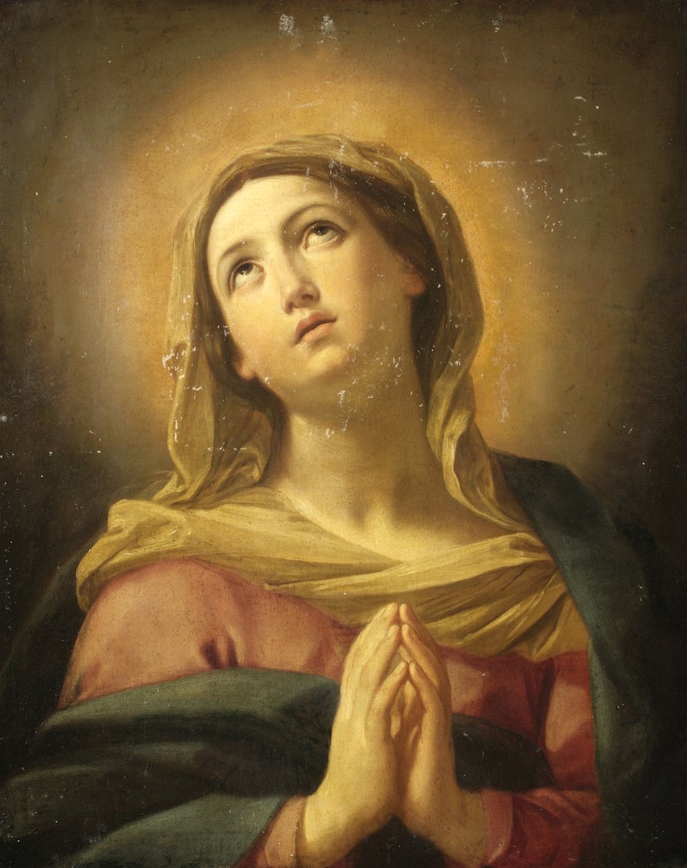 Meryem Ana dua ediyor by Unbekannt Unbekannt