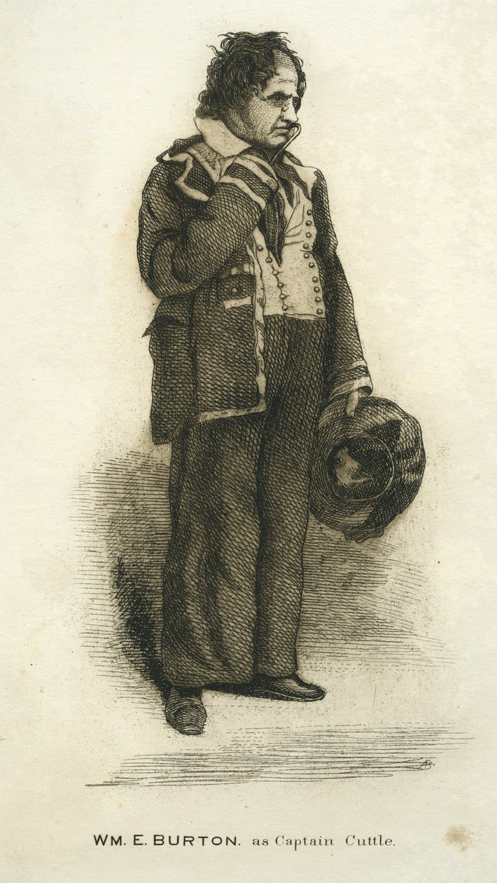 WM. E. Burton Kaptan Cuttle olarak by Unbekannt Unbekannt