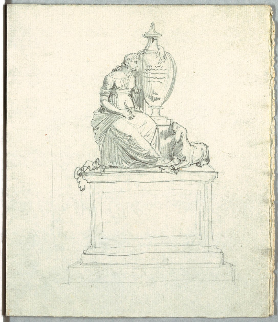 Çizim, Bir Cenaze Anıtı Sonrası Çalışma ve Frizden Sonra Çalışma, 19. Yüzyıl Başları by Unknown