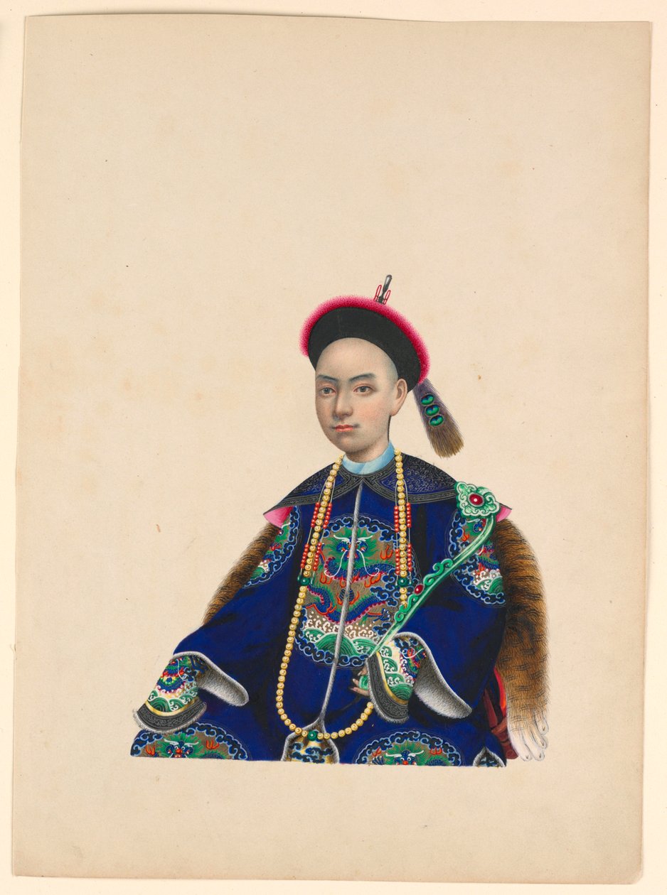 Minyatür, Oturan Adamın Portresi, yak. 1820–60 by Unknown