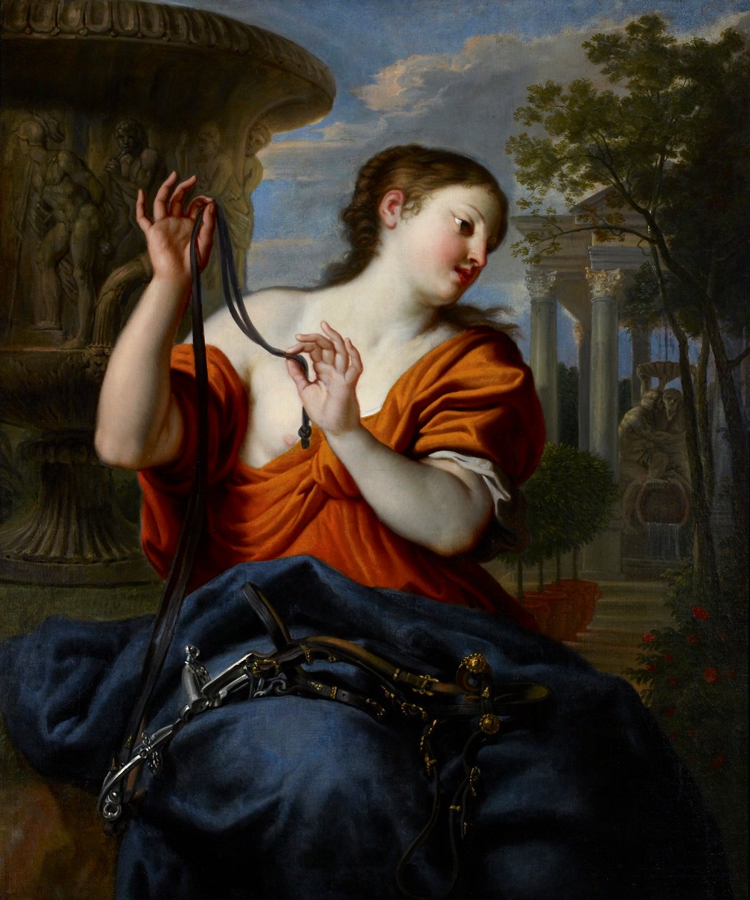 Temperance, 17. yüzyılın sonlarında. Sanatçılar: Bilinmiyor, Anon. by Unbekannt