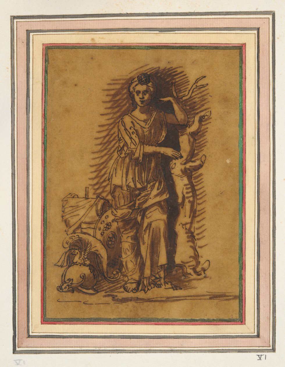 Alegorik Kadın Figürü by Unknown