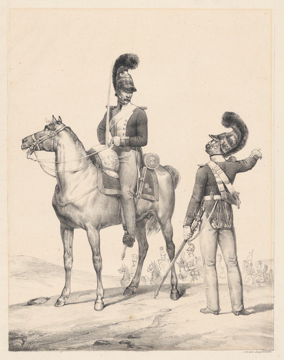 Chevau-Lägers (Hafif Süvari) by Unknown
