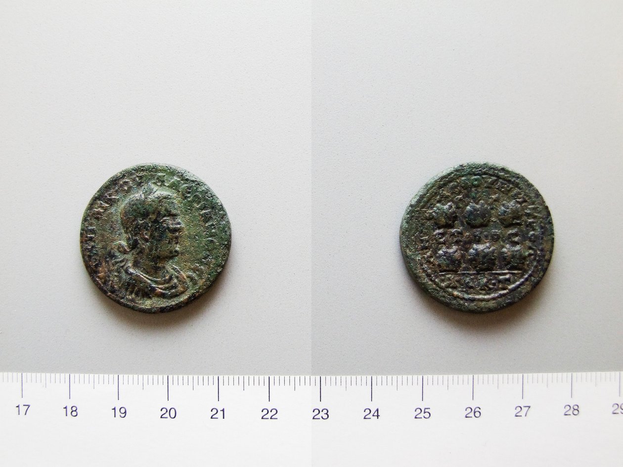 Roma İmparatoru Valerian Sikkesi; Gallienus, Anazarbus