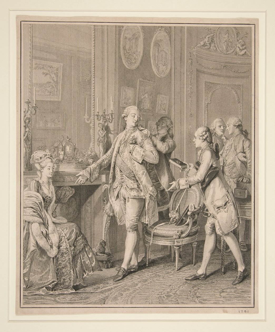Salon Sahnesi (Törene Hazırlık) by Unknown