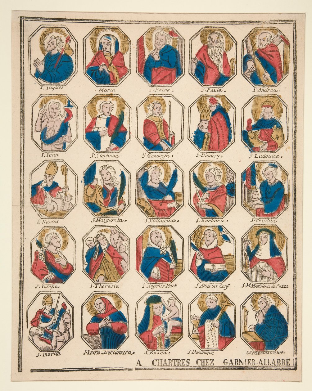 Azizlerin Figürleri by Unknown