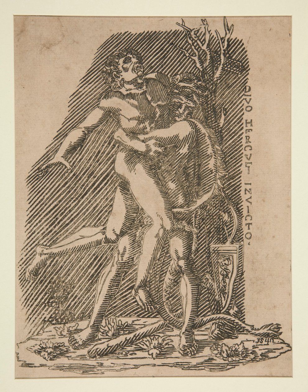 Herkül ve Anteus by Unknown