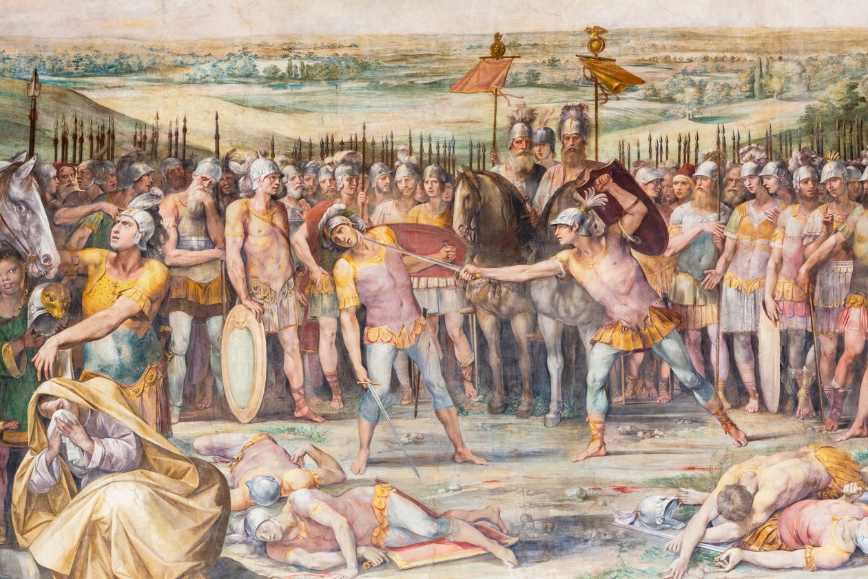 Horatius ve Curiatii, Roma, İtalya by Unknown