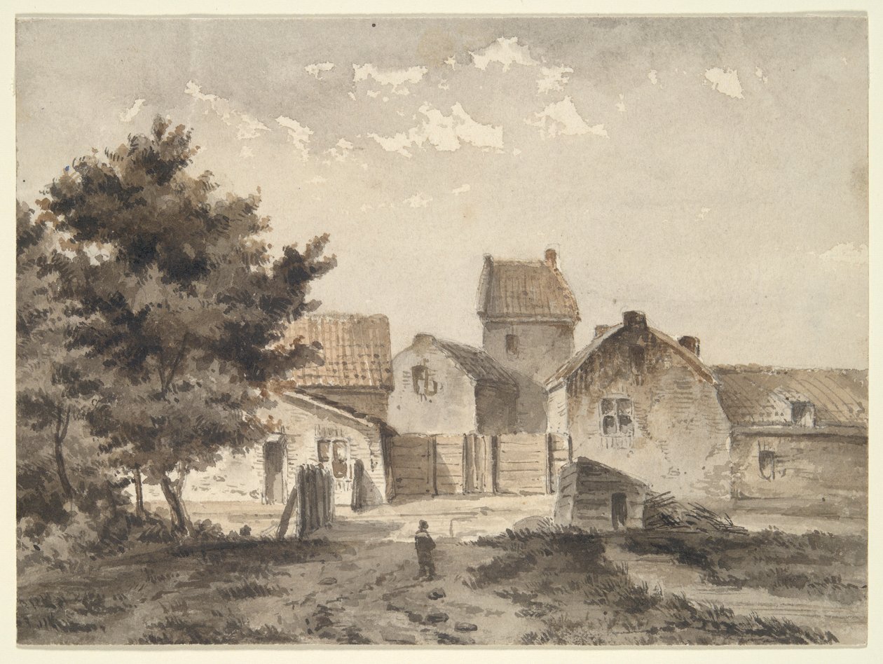 Binalarla Peyzaj by Unknown