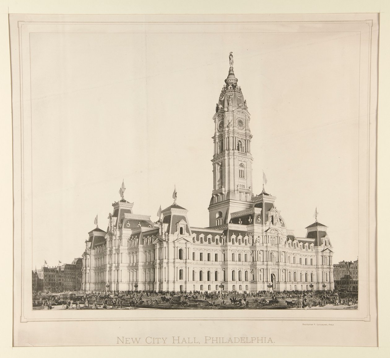Yeni Belediye Binası, Philadelphia by Unknown