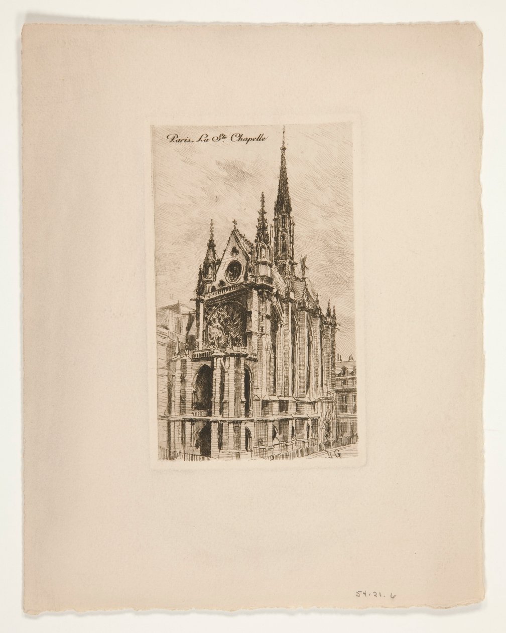 Paris, Sainte. şapel by Unknown