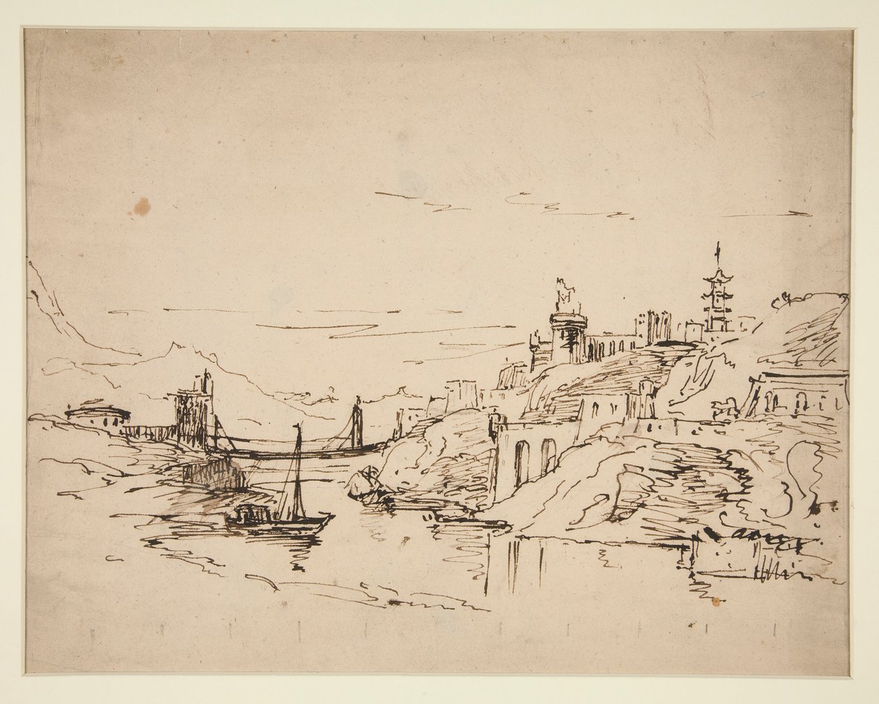 Nehir Manzarası by Unknown