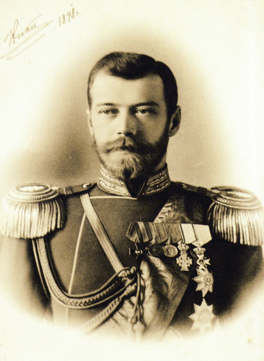 Rus İmparatoru, Çar Nicholas II, 1898. by Unknown