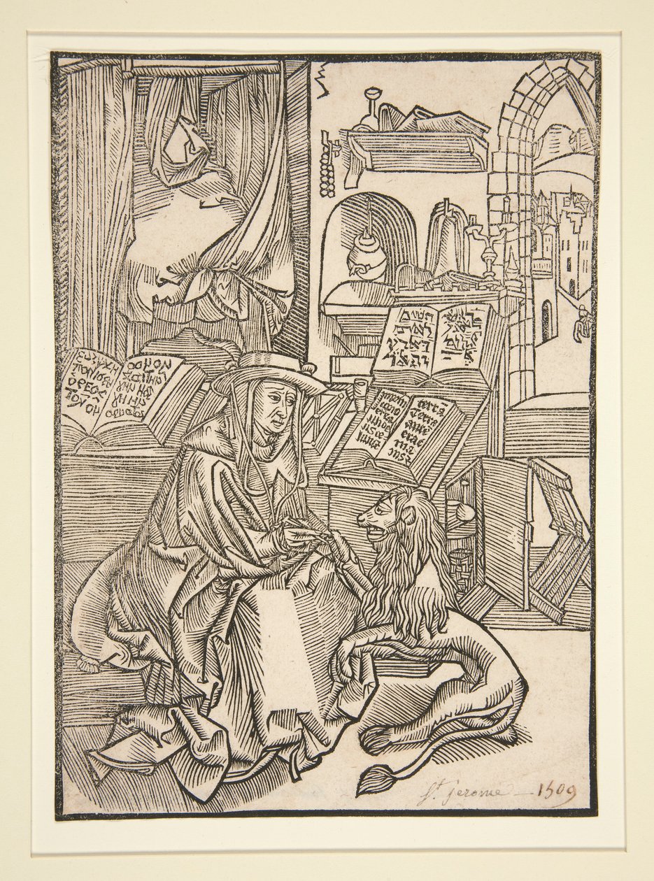 Aziz Jerome Aslandan Dikeni Çıkarıyor by Unknown