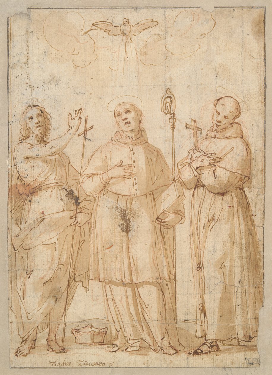 Aziz John, Aziz Charles Borromeo ve Aziz Francis Kutsal Ruh