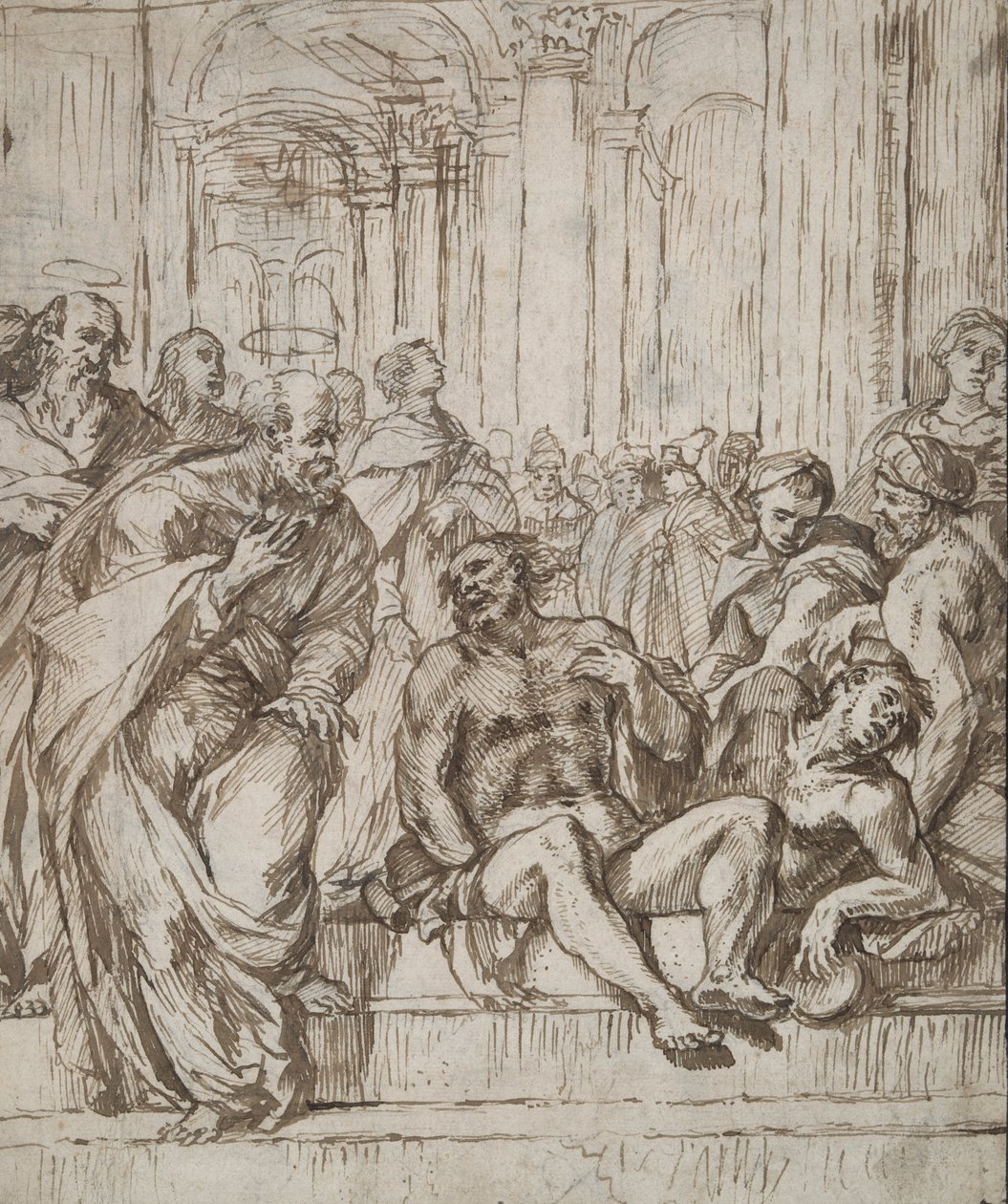 Aziz Peter ve Paul Topal Adamı İyileştiriyor by Unknown