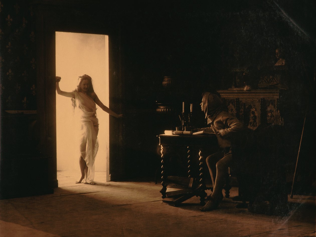 Boccaccio oyunundan bir sahne by Unknown