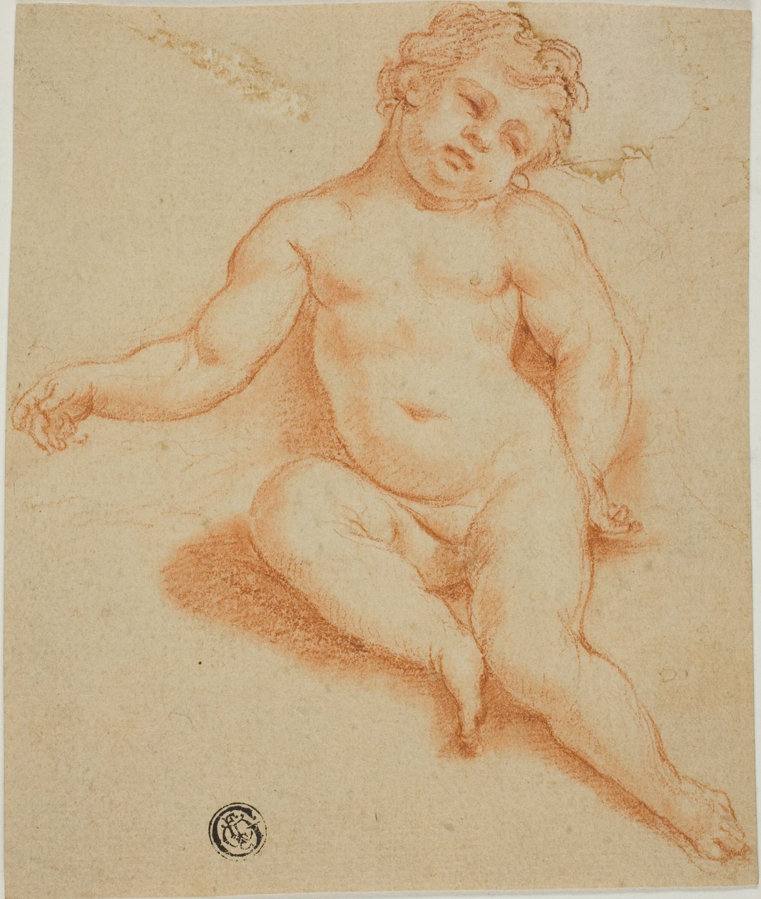 Oturmuş Putto by Unknown