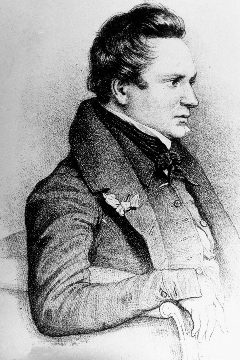 Victor Hugo (1802-1885) Fransız yazar, burada 1832