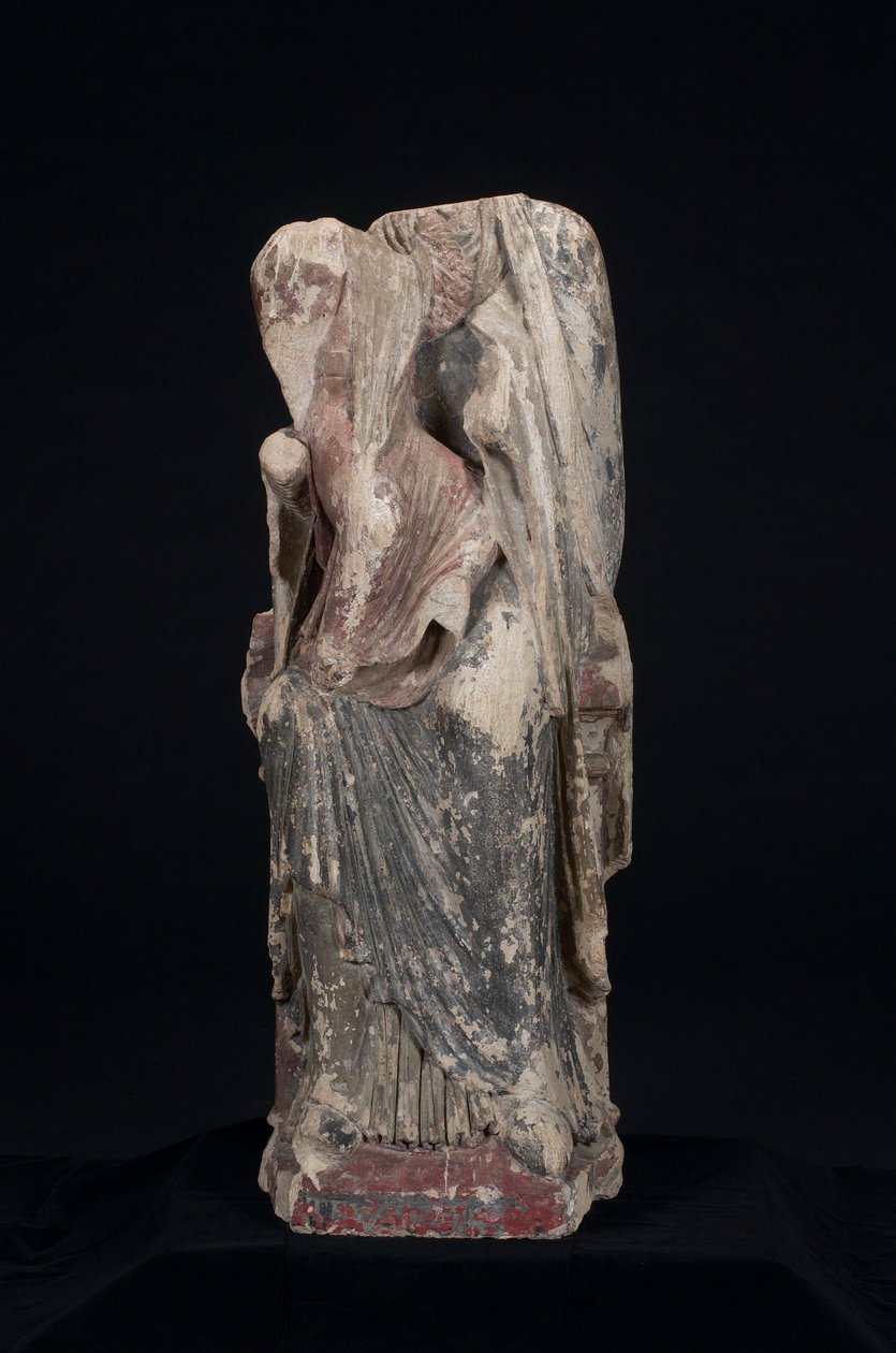 Bakire ve Çocuk (Angers Saint Martin kilisesinden) by Unknown