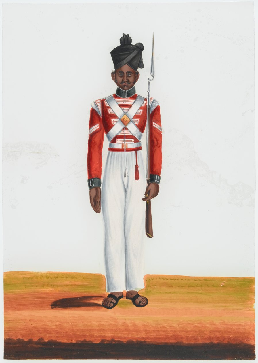 2. Martin Taburu Havildar, Madras Ordusu by Unknown artist
