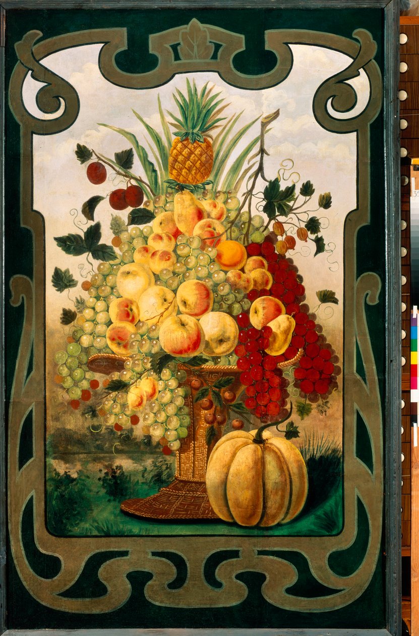 Bir meyve dükkanı tabelası, 20. yüzyıl başı (resim) by Unknown Artist