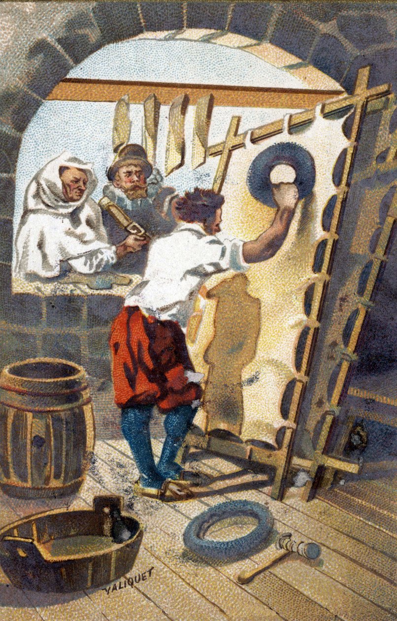 1575 yılında bir papağan üreticisi. by Unknown artist