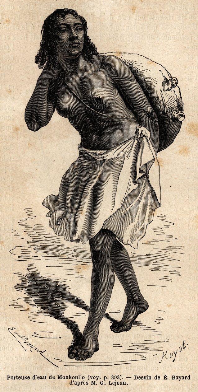 Samhariyalı bir kadın (Etiyopya) olan Monkoullo