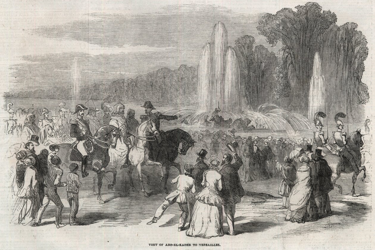 Abdülkadir (1808-1883), Cezayir özgürlük savaşçısı, savaş bakanı Alphonse Henri d