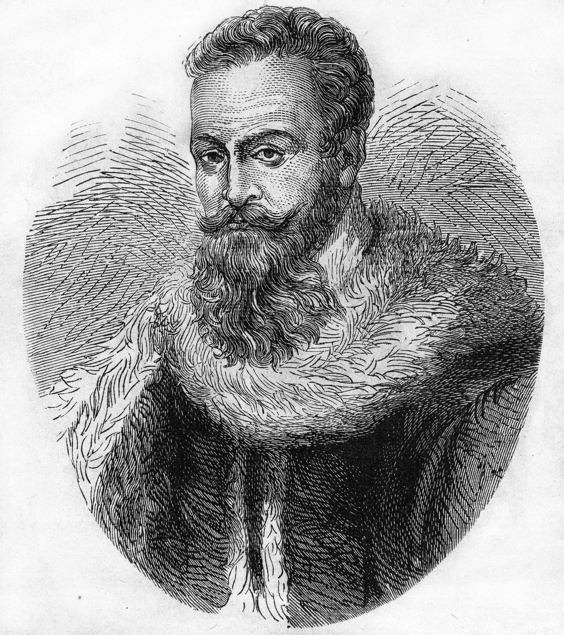 Achilles de Harlay (1536-1619), Paris Parlamentosu Başkanı. by Unknown artist